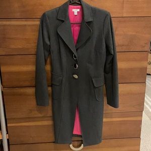 Woman’s Cache size XS long dress coat